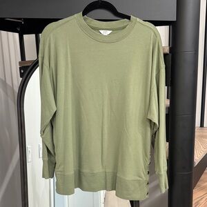 Crown & Ivy Olive Green Pullover